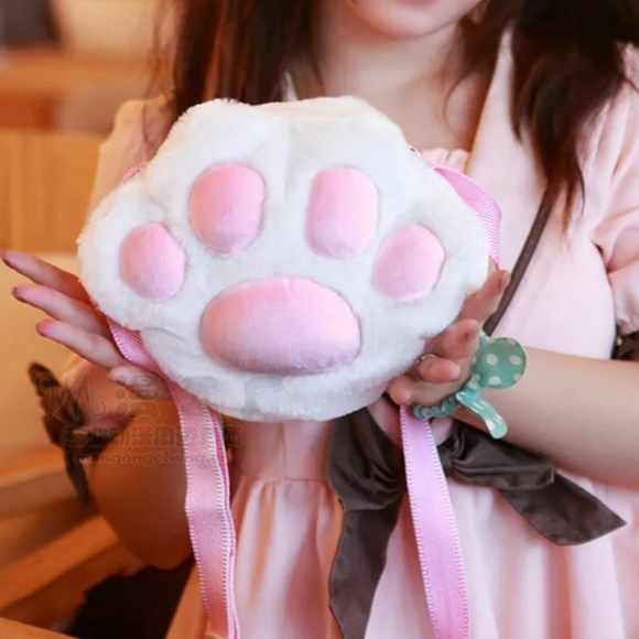 🎀Kitty Paw Purse - WHITE - Picture 2 of 5